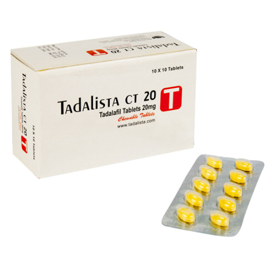Tadalista CT 20 мг (тадалафіл) дженерік сіаліс